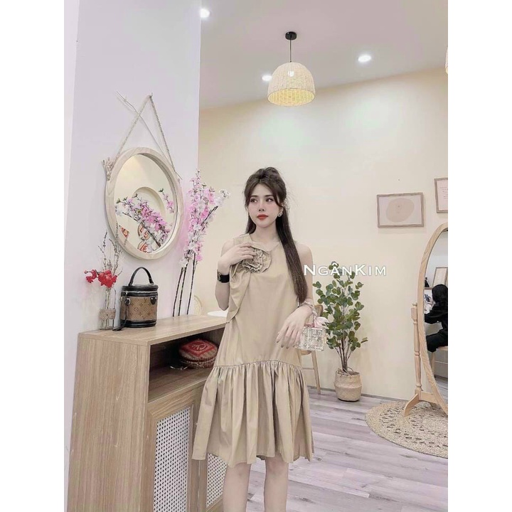 ĐẦM XÒE NỮ DỰ TIỆC SANG TRỌNG THỜI TRANG , QUÝ PHÁI Y HÌNH TÔN DÁNG SIÊU XINH HHP