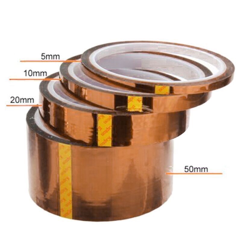 Băng keo cách nhiệt chịu nhiệt cao - bản rộng 10mm dài 33m