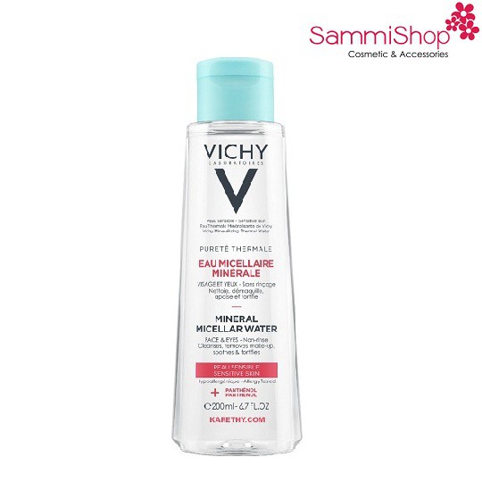 Nước tẩy trang Vichy Purete Thermale Mineral Micellar Water Sensitive Skin