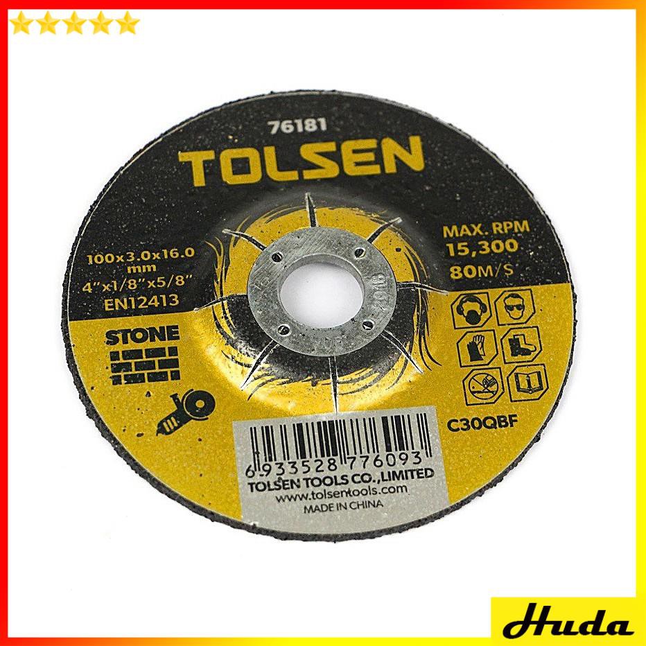 TOLSEN Đĩa Cắt Đá 100mm x 3mm 76181