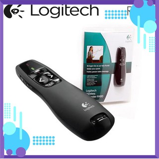 [Tặng mã 50k] Bút trình chiếu Logitech R400 - Hàng nhập khẩu - Bảo hành 12 tháng [Xả kho]