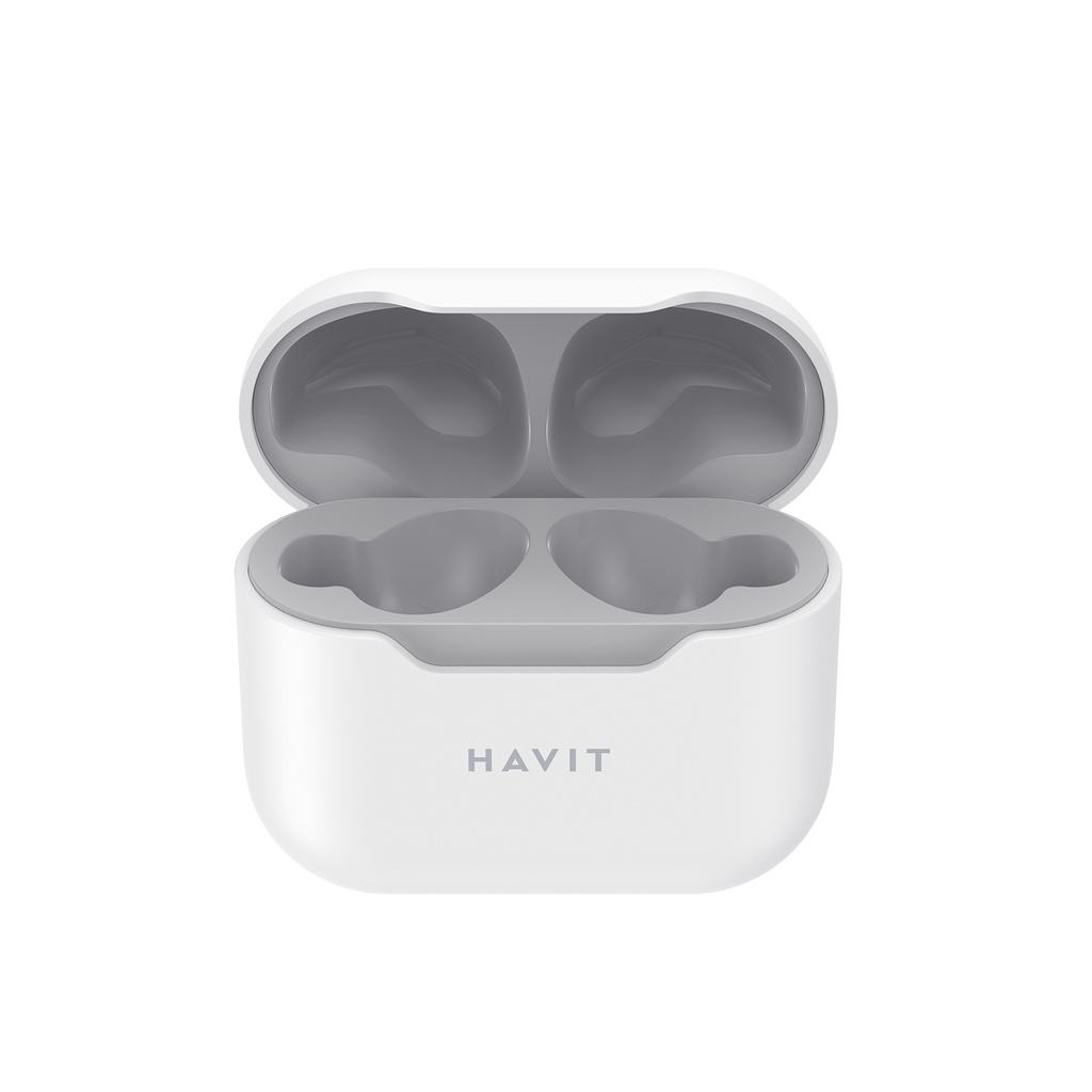 Tai nghe không dây Havit TW960 Bluetooth 5.1 (Trắng) - Hàng chính hãng