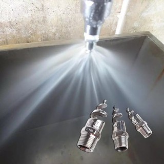 Đầu phun xòe dạng xoắn ốc phi 21mm
