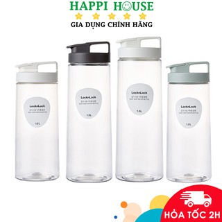 Bình đựng nước Lock&Lock Easy Grip - HAP813 1.2 lít, HAP814 1.5L - Hàng Chính Hãng - Happi House