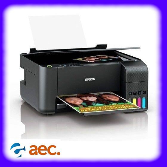 Máy in phun màu Epson L3110 sử dụng mực chuyển nhiệt ( đã bao gồm 4 bình mực chuyển nhiệt )  ( In / Photo / Scan )