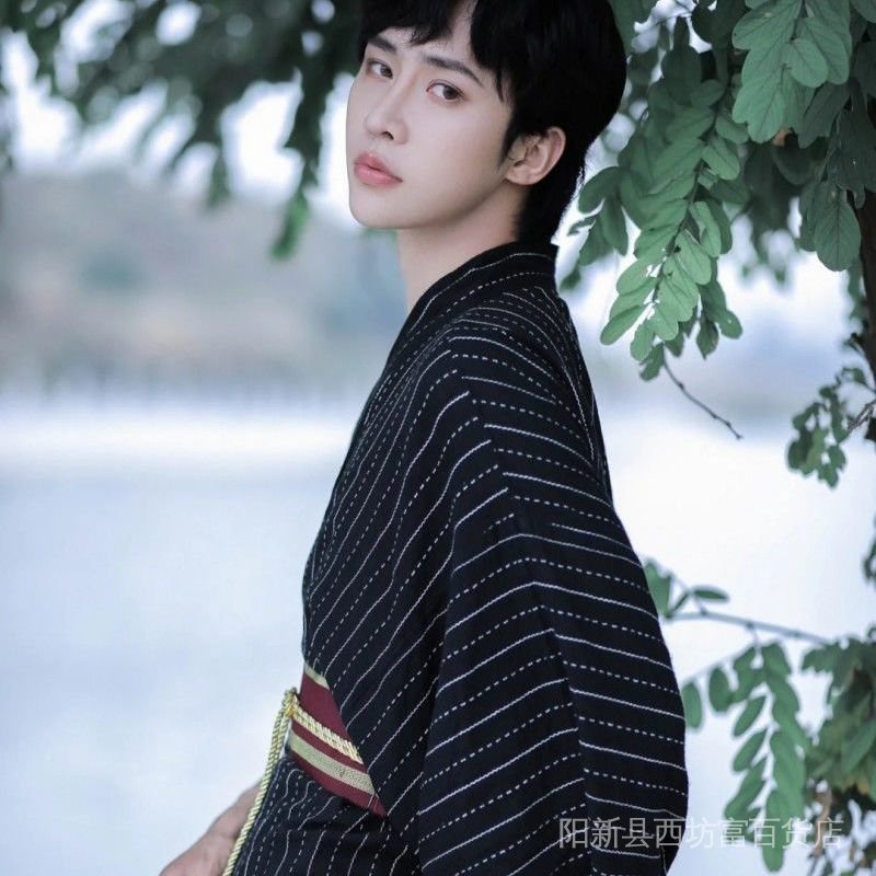 Áo Kimono Truyền Thống Nhật Bản Phong Cách Samurai Cho Nam