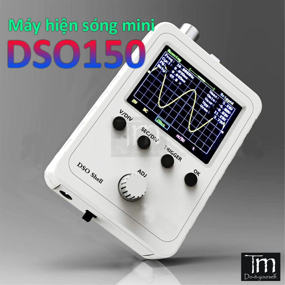 Máy Hiện Sóng Kỹ Thuật Số Cầm Tay DSO150 1Mhz