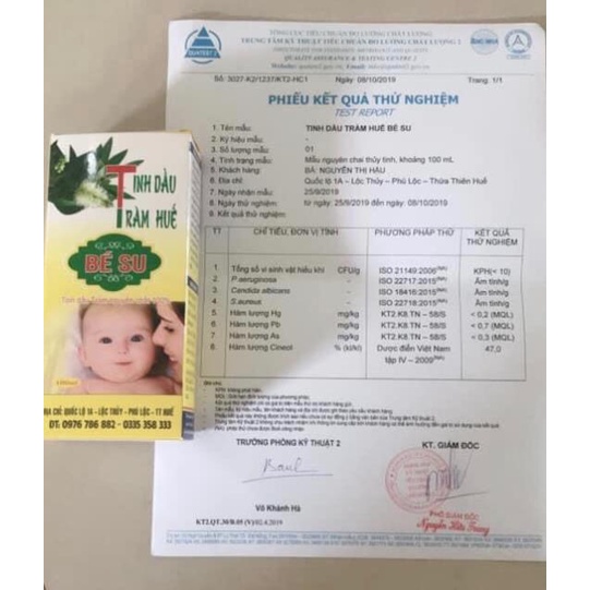 [ LOẠI 1] Tinh dầu tràm Bé Su 100ml