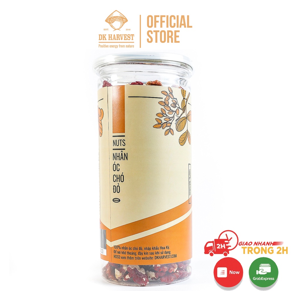 Nhân Hạt Óc Chó Đỏ DK HARVEST – 200g, 400g - Hàng nhập khẩu loại 1 - Hạt dinh dưỡng