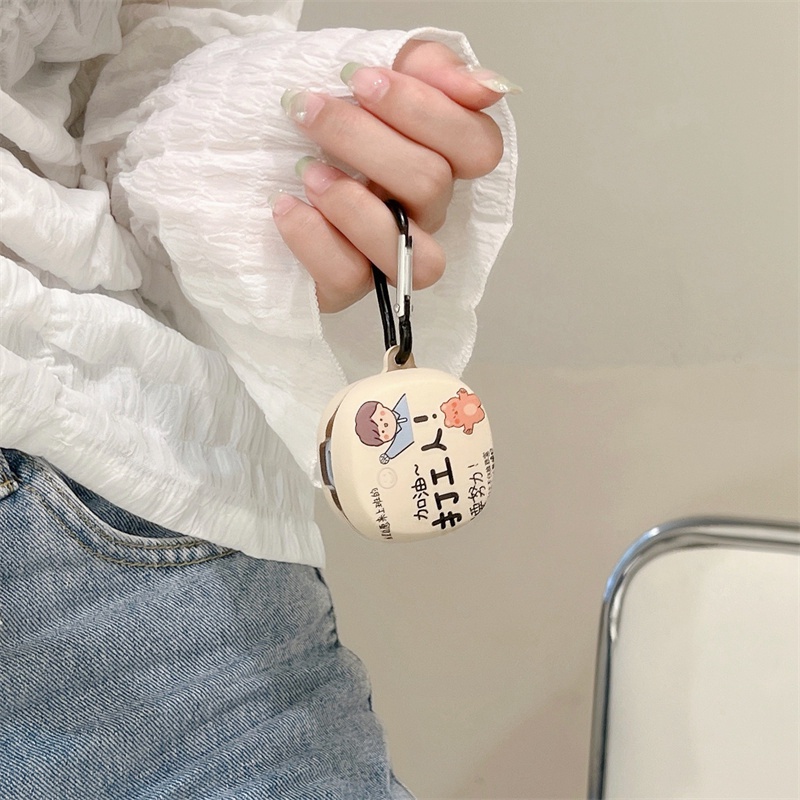 Vỏ Bảo Vệ Hộp Sạc Tai Nghe Baseus Bowie WM02 TWS WM02 Hình Trái Đào / Phi Hành Gia / Gấu Dễ Thương Chống Rơi