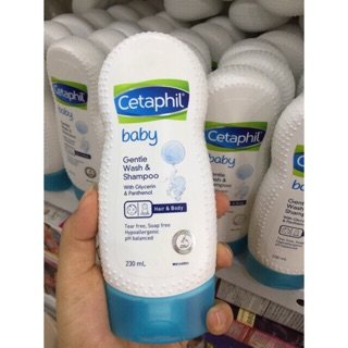 SỮA TẮM  GỘI CETAPHIL BABY 230ml hàng chính hãng có tem