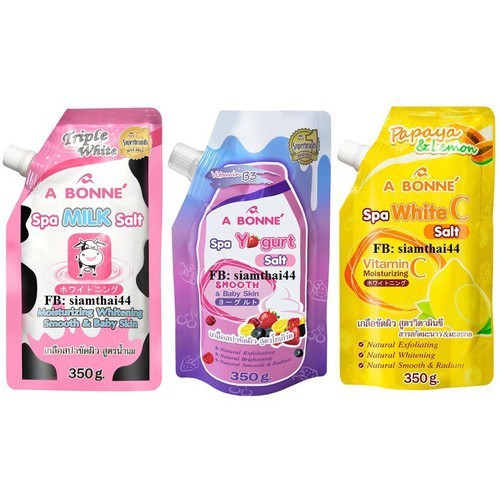 Muối tắm A BONNE Spa White C Salt 350g Thái Lan | BigBuy360 - bigbuy360.vn