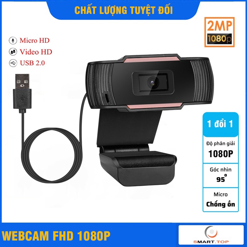 [Freeship] Webcam học Online Có Mic FHD 1080P 720P 480P, Webcam máy tính, họp Trực Tuyến,Gọi Video Hình Ảnh Sắc nét