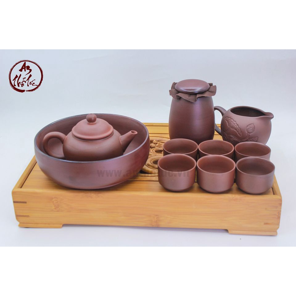 Tống trà gốm An Thổ Túc - Phụ kiện trà đạo cao cấp