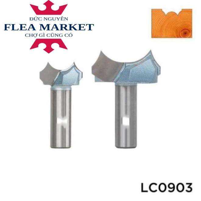 Mũi Phay Chỉ Bánh Xe Tideway LC0903 - Mũi Phay Chỉ Bánh Xe Tideway LC0903 ứng dụng cao và cơ động trong tháo lắp CAO CẤP