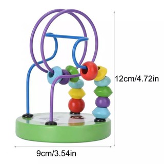 Combo đồ chơi gỗ- sâu- đàn-tháp-luồn hạt BR04S