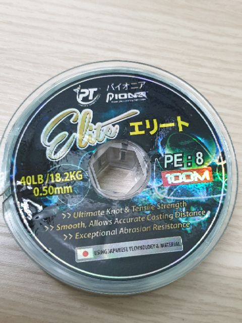 Cước Pioneer Elite chất lượng tiêu chuẩn Nhật Bản