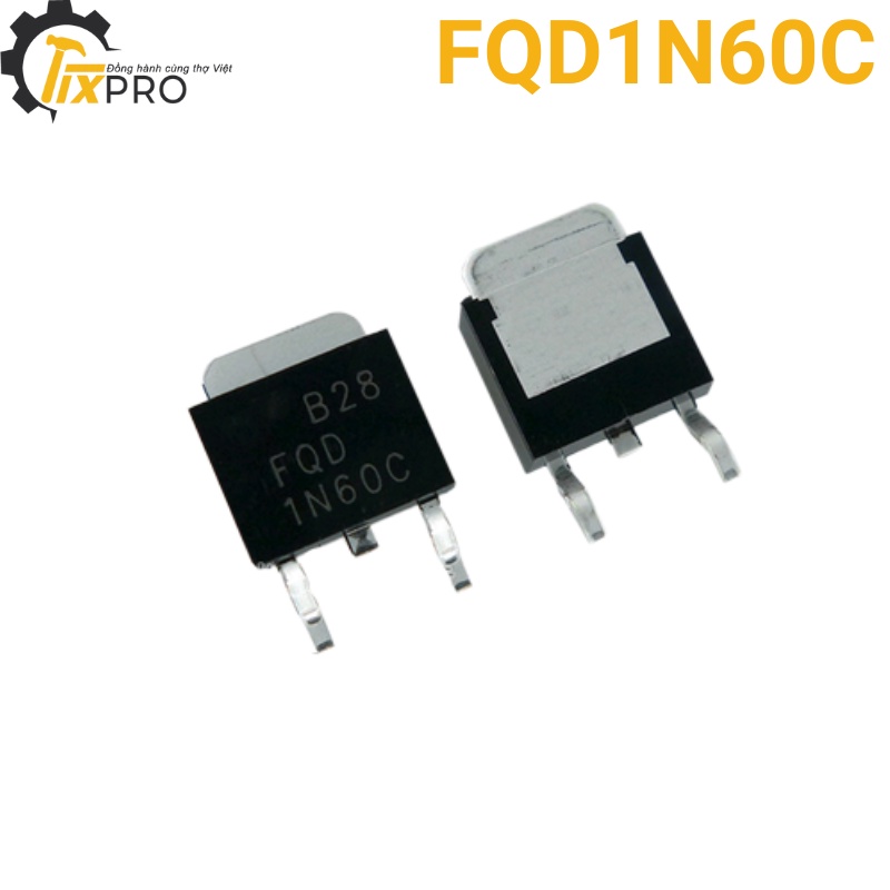 Mosfet dán FQD1N60C 2N60C 4N60C 5N60C 6N60C 8N60C 20N60C 50N60C