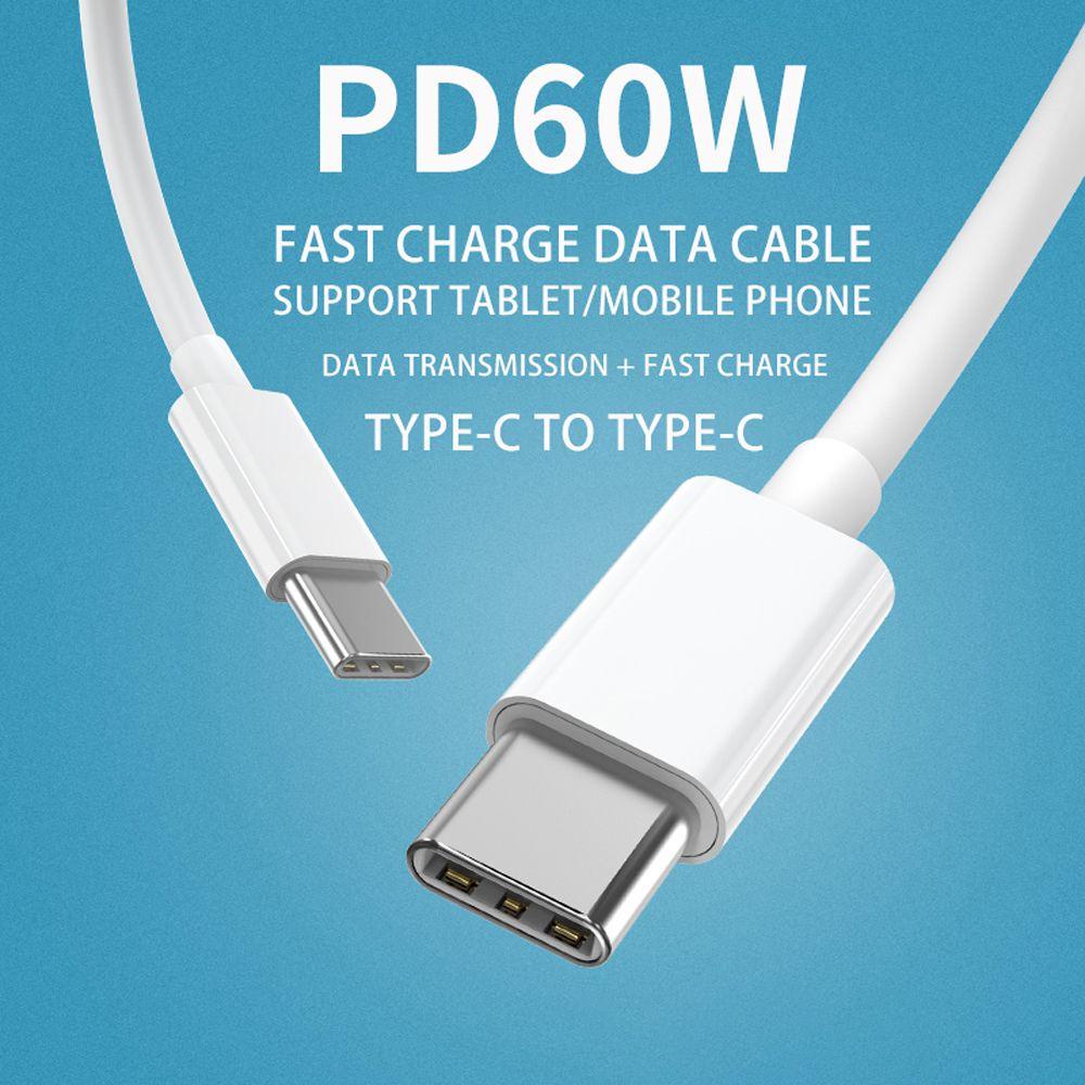 Cáp Sạc Điện Thoại Hai Đầu Type C 0.3M / 1m / 2m 60W
