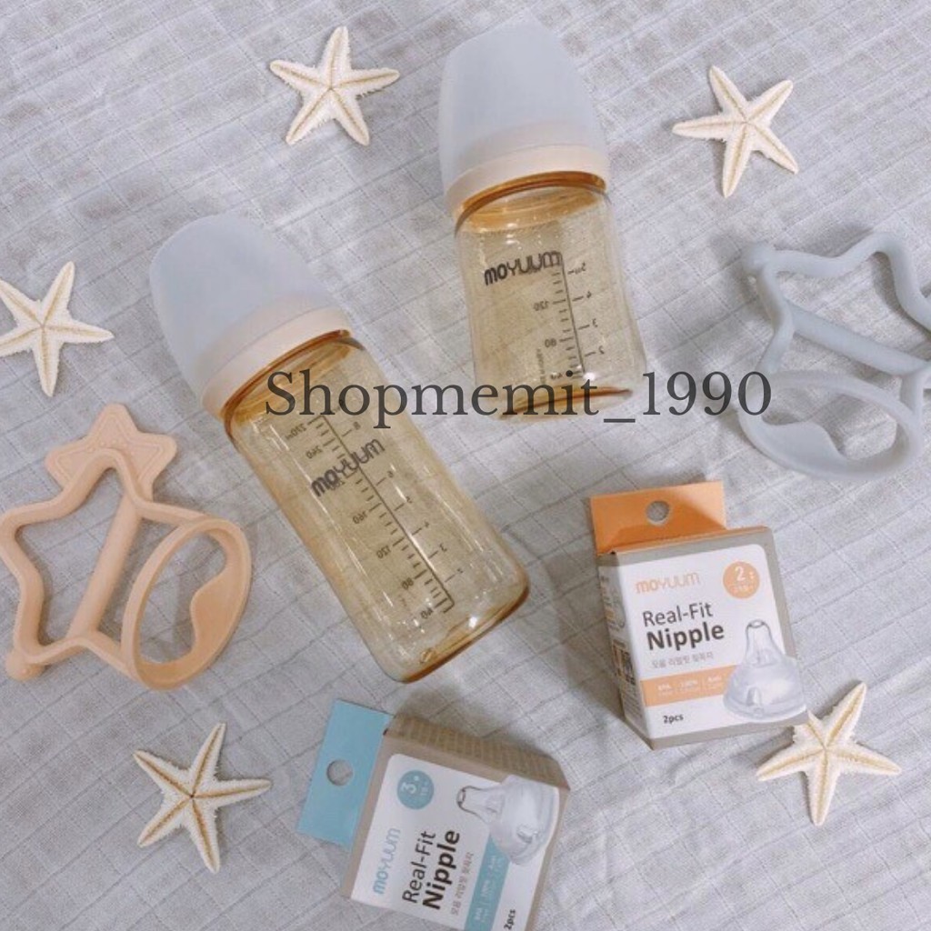 Bình sữa Moyuum 170ml - 270ml cho bé