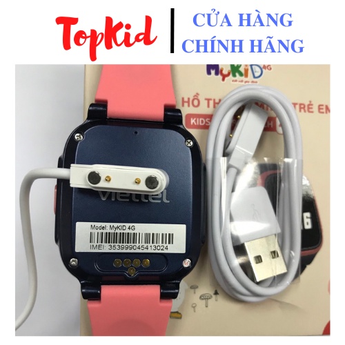 Dây sạc nam châm đồng hồ MyKid 4G Viettel Video Call, Cáp sạc nam châm đồng hồ MyKid 4G Viettel CHÍNH HÃNG