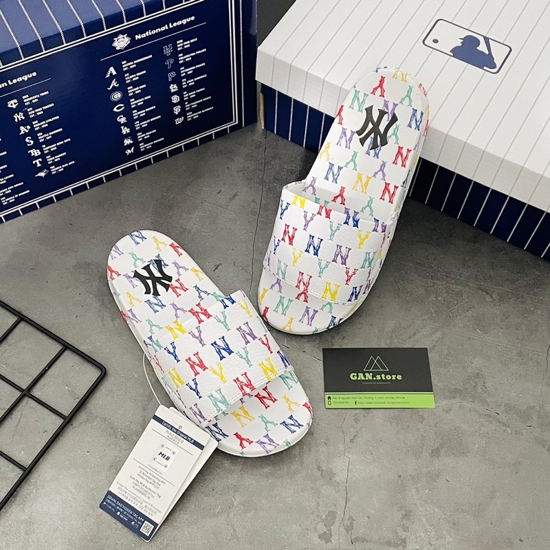 Dép 𝗠𝗟𝗕 Monogram Nữ Nhiều Màu