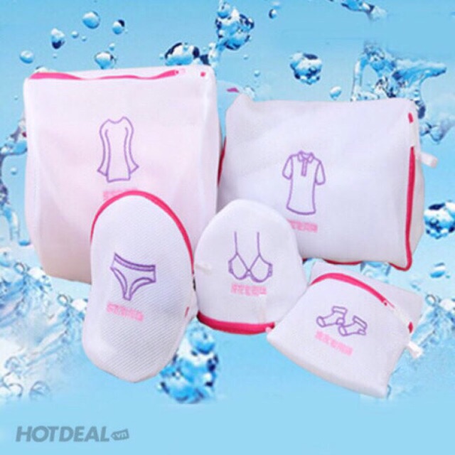 Bộ túi giặt nhiều kích thước khác nhau
