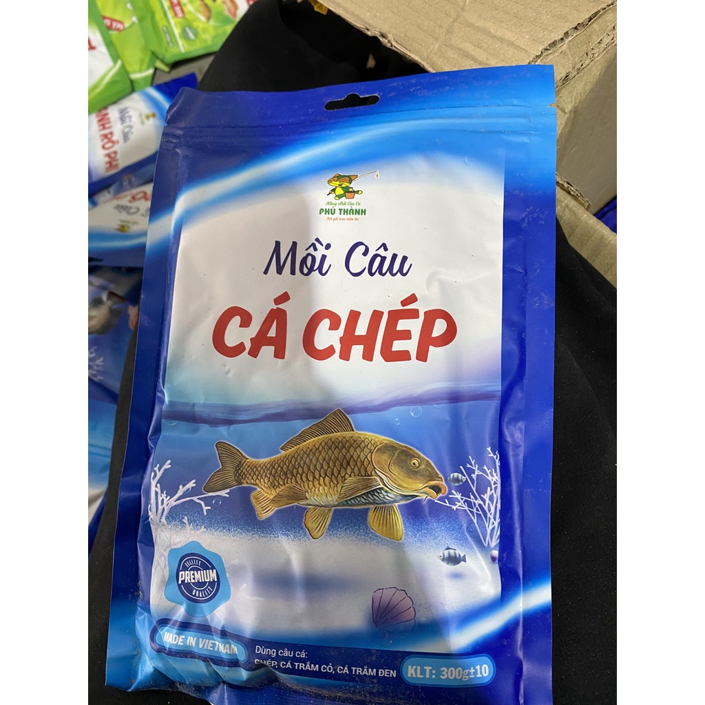 Mồi Câu Cá Phú Thành,7,8,9, Cá Chép, Tanh Rô Phi, Tanh Ốc Hến 300g Dành Cho Câu Cá Chép, Trắm, Rô Phi, Diếc, Trôi