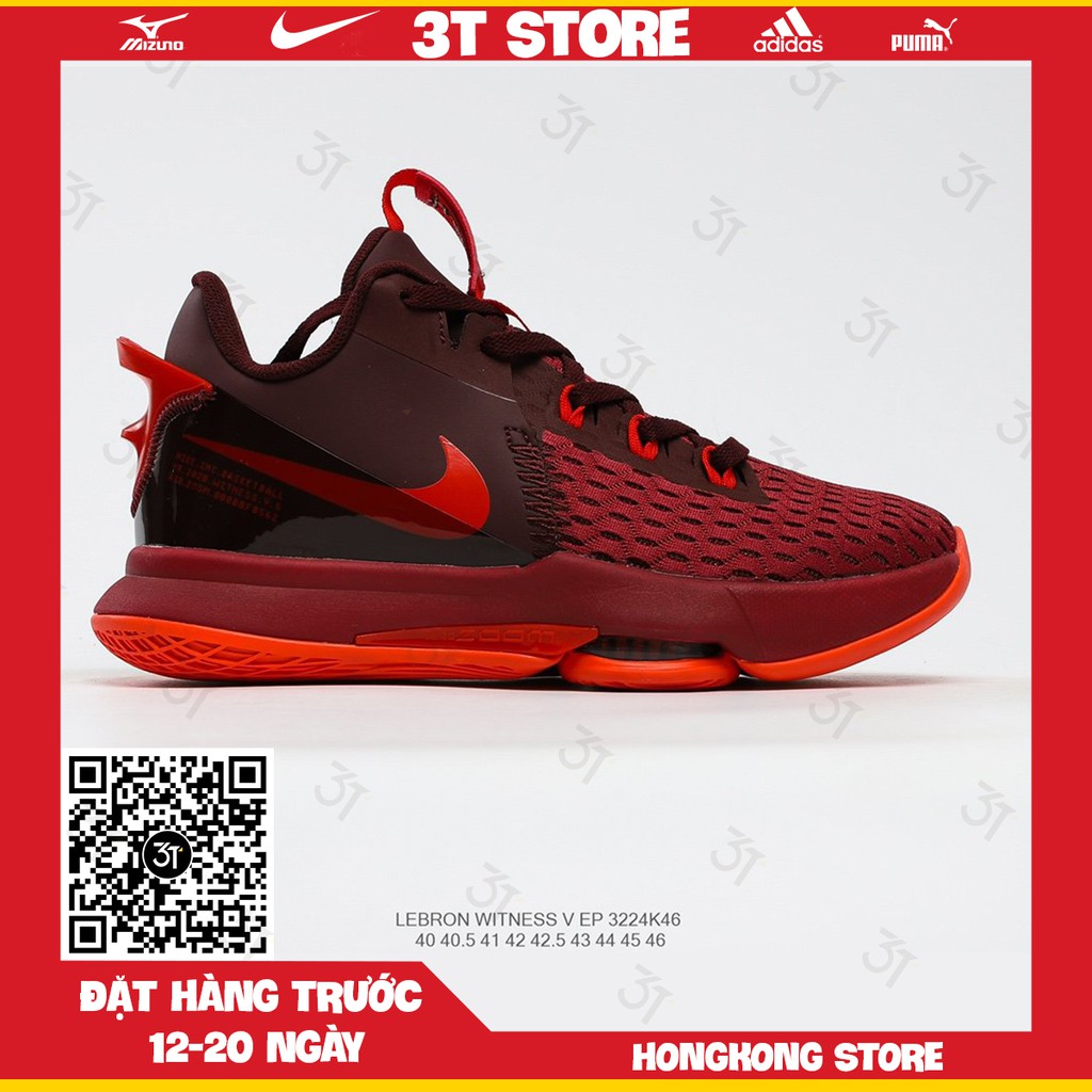 GIÀY SNEAKER MÃ SẢN PHẨM_NIKE LEBRON WITNESS V EP NHIỀU MÀU PHONG CÁCH FULLBOX + FREESHIP KHI MUA 2 SẢN PHẨM