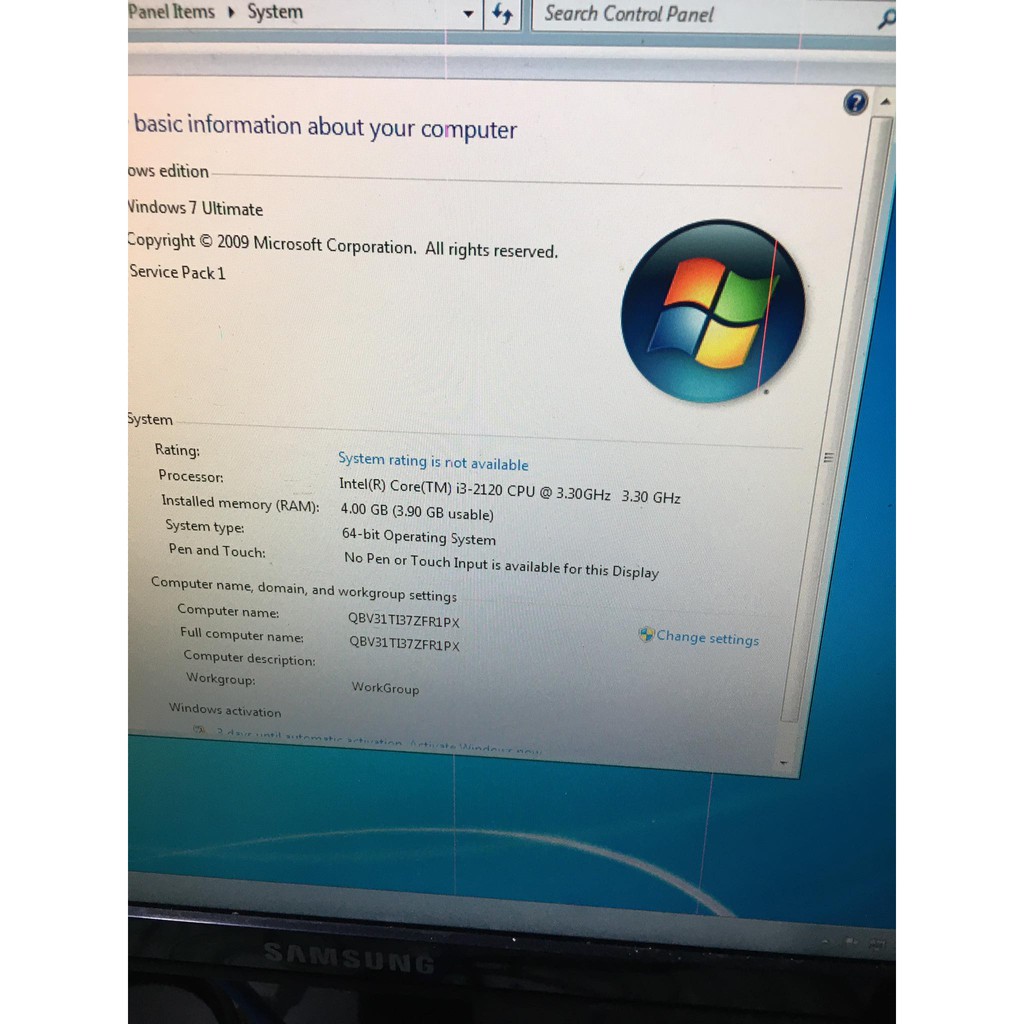 Cây máy tính đồng bộ Dell OptiPlex 390 test ok
