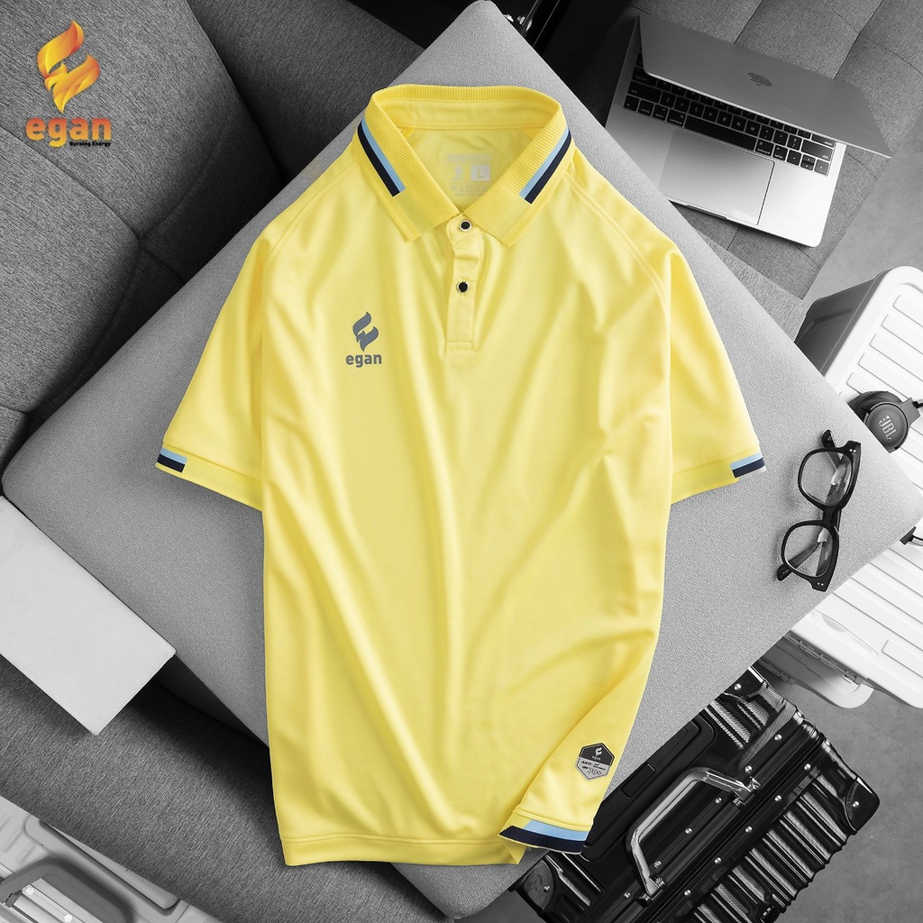 Áo polo Egan 04 mẫu mới 2022 chống tia UV thun cao cấp chính hãng đủ màu sắc phối tính tế
