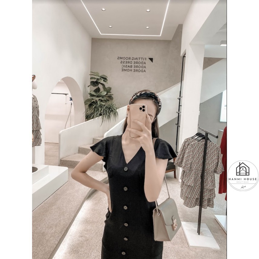 [Có ảnh + clip thực]Váy midi dáng suông chấtt mát The Adore | BigBuy360 - bigbuy360.vn