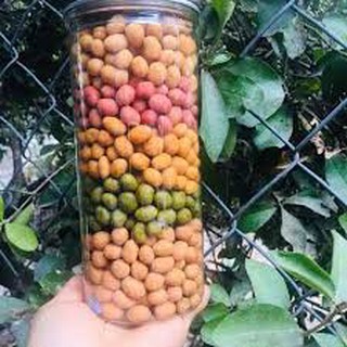 Đậu phộng da cá mix 4 vị hộp 550g