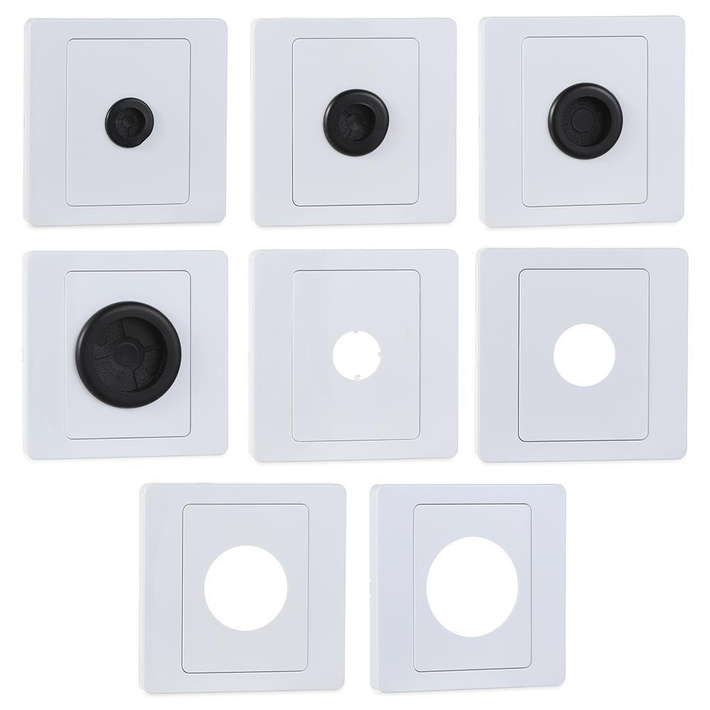 CONOPERY 1 Vỏ Bảo Vệ Ổ Cắm Điện Gắn Tường 86 Răng Tiện Dụng