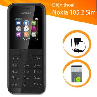 Điện thoại Nokia 105 bản 2 sim cao cấp