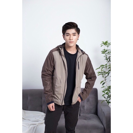 AN10 - Áo gió nam 2 lớp có mũ SCOTCH & SODA