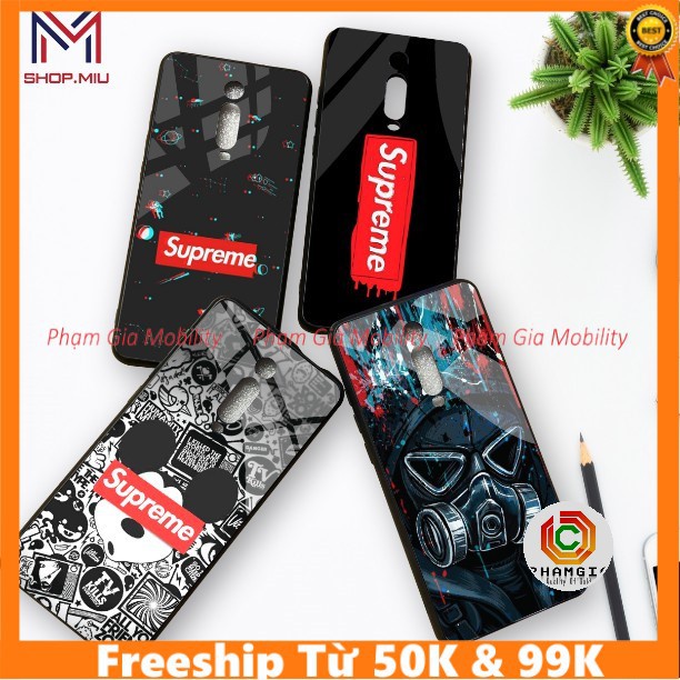 Ốp lưng cho các dòng Xiaomi lưng phủ bóng hình năng động
