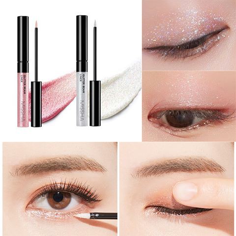 Kẻ Mắt Nhũ Missha Glitter Beam Liner (4.3g) | Shopee Việt Nam