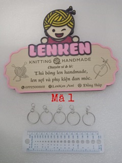 Combo 10 cái khoen móc khóa