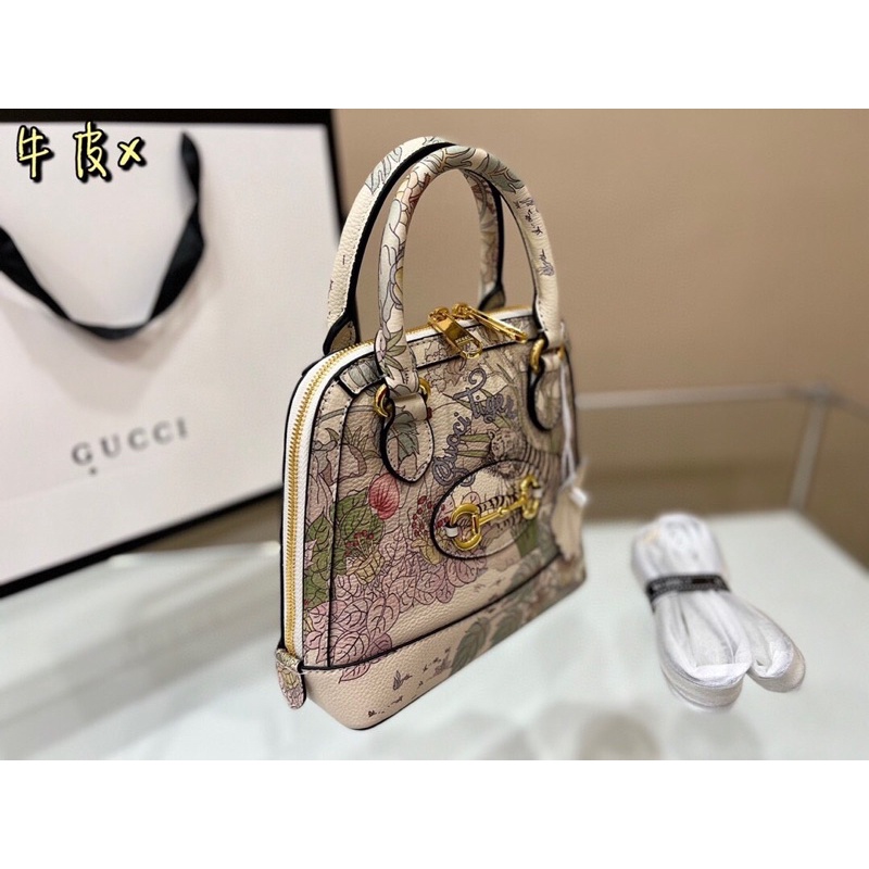 Túi xách Gúcci 1955 sz 21 dáng hến hoạ tiết mới hàng xưởng trung