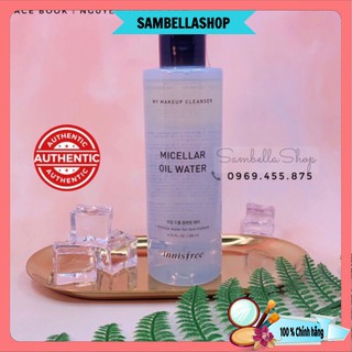 Tẩy trang My makeup cleanser - Micellar oil water 200ml