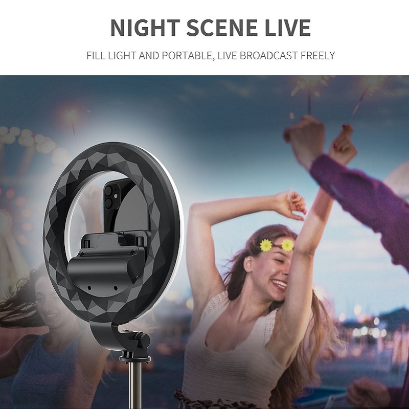 Gậy Chụp Ảnh Selfie 4 Trong 1 Có Đèn Led Kết Nối Bluetooth Kèm Điều Khiển Từ Xa | BigBuy360 - bigbuy360.vn