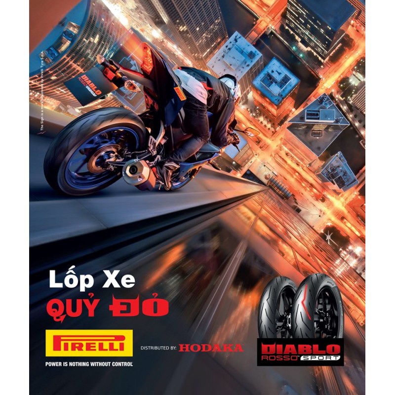 Vỏ Pirelli Diablo Rosso Sport Chính Hãng ITALIA Đủ size