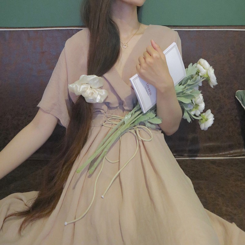 Dây Cột Tóc Cỡ Lớn Phong Cách Hàn Quốc Cho Nữ