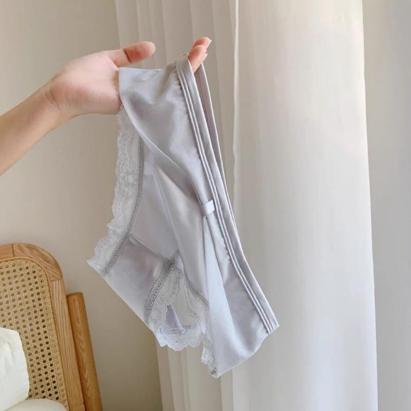 Quần Lót Nữ Xuyên Thấu Viền Ren AN Xì Nữ Gợi Cảm Lưng Thun Cạp Thấp 033