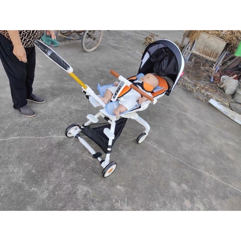 Xe Đẩy 2 Chiều V-Baby IX9 Gấp Gọn Đảo Chiều Mẫu Mới 2022 Hàng Chính Hãng Bảo Hành 1 Năm