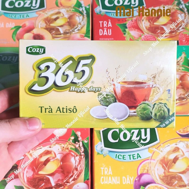 Trà Cozy IceTea các Hương Đào-Chanh-Sâm Bí Đao-Chanh Hương