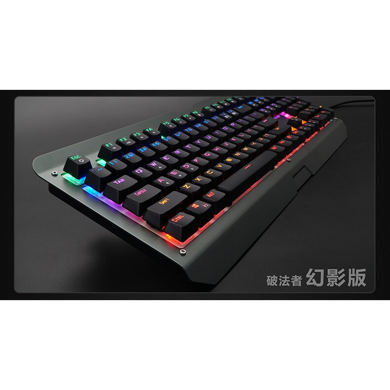 Bàn phím cơ quang học RGB 16,8tr màu Bylink G pro gaming