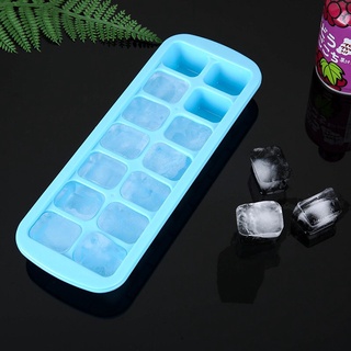 [HCM] [combo 2 khay] Khay đá 14 viên dùng làm nước đá rau câu bằng chất liệu nhựa PP cao cấp - khay làm đá bỏ tủ lạnh