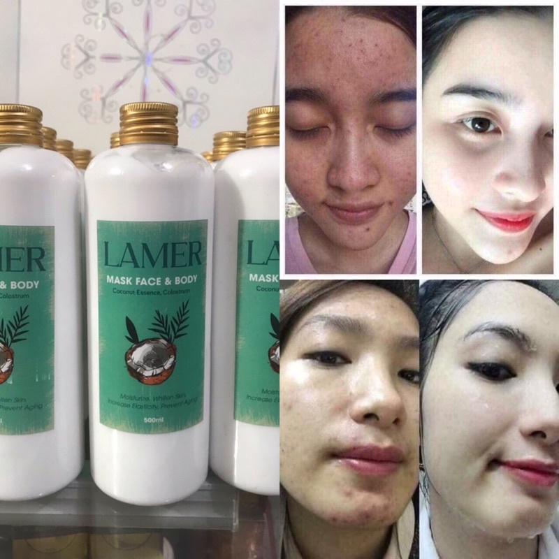 LAMER trắng da face và body